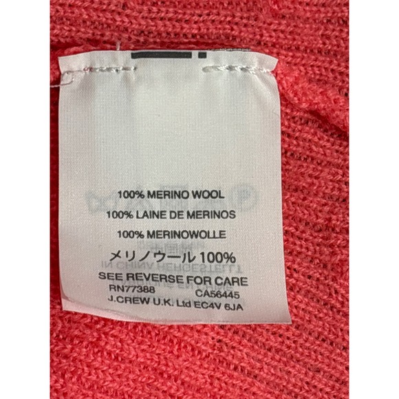 J. Crew Merino Wool Tie Strap‎ Tiered Ribbed Tank Top XL - Picture 4 of 5